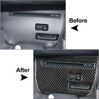 CD Panel Cover Trim for Nissan GTR R35 (2008-2016) Black RHD