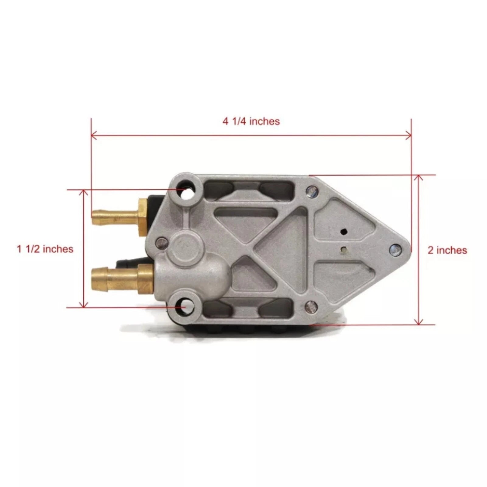Fuel Pump for Johnson Evinrude OMC Outboard 20-30 HP (Fits 438555, 433386, 18-7353)