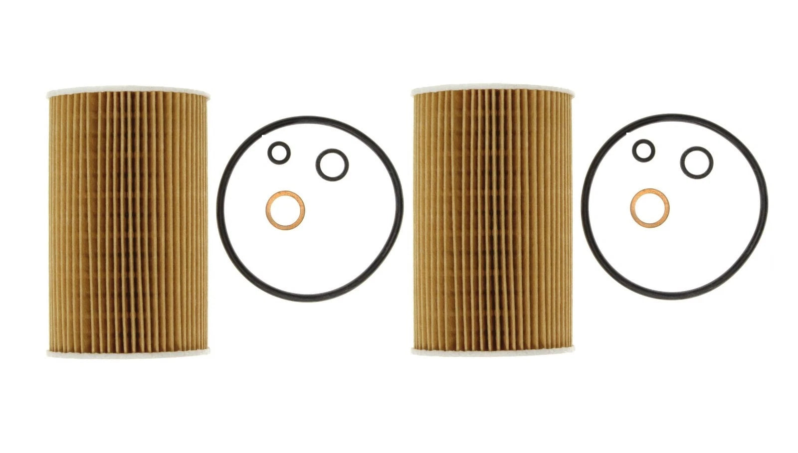 Set of 2 Engine Oil Filters OX1271D for BMW E36 318i 318is 318ti Z3 (1992–1998)