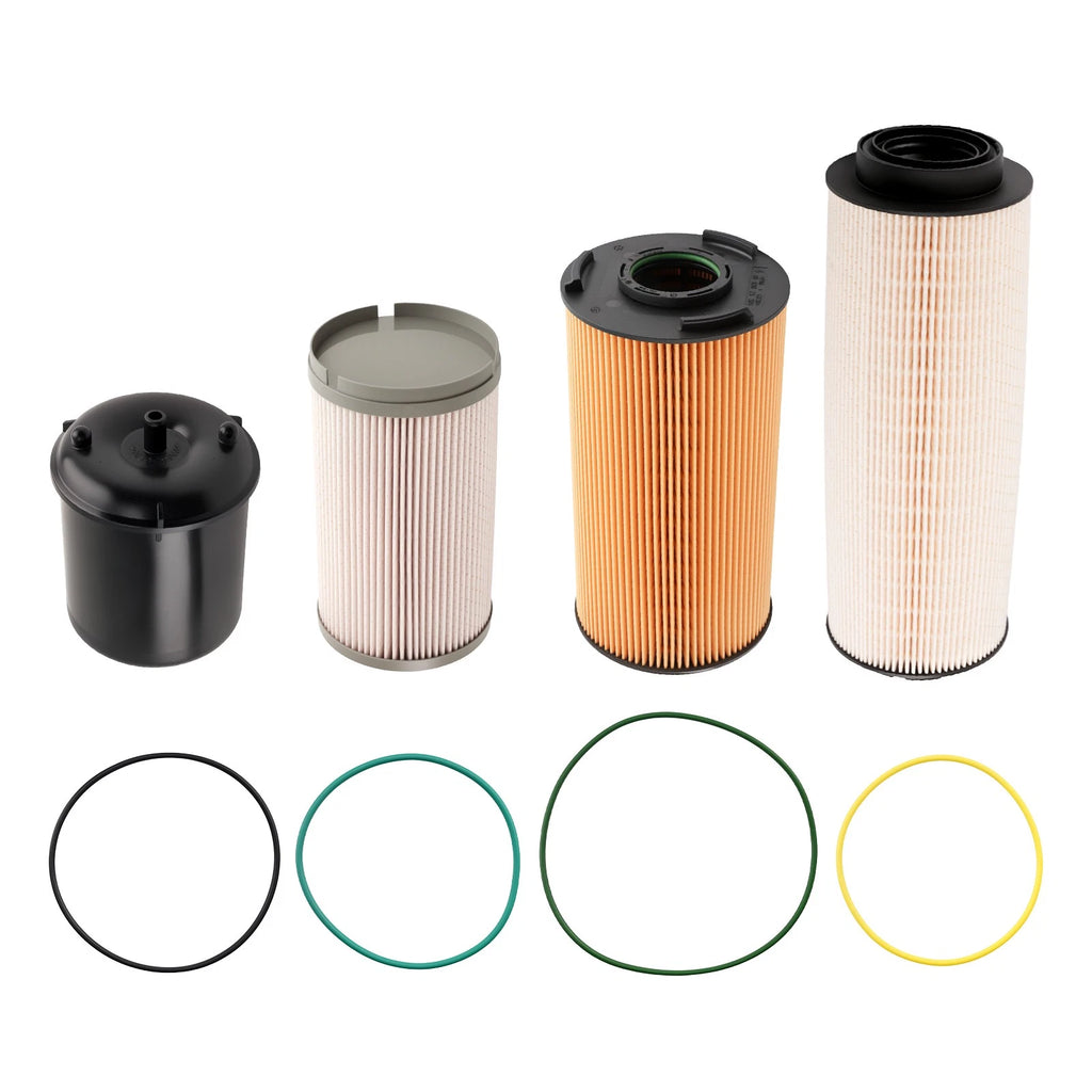 Set of 4 Oil Fuel Filters for MX13