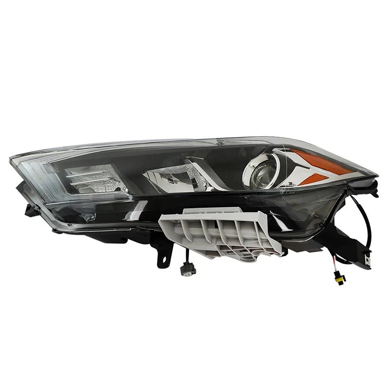 Headlight Assembly for Maxima S SL SV (2016–2018) Halogen Left Side Chrome