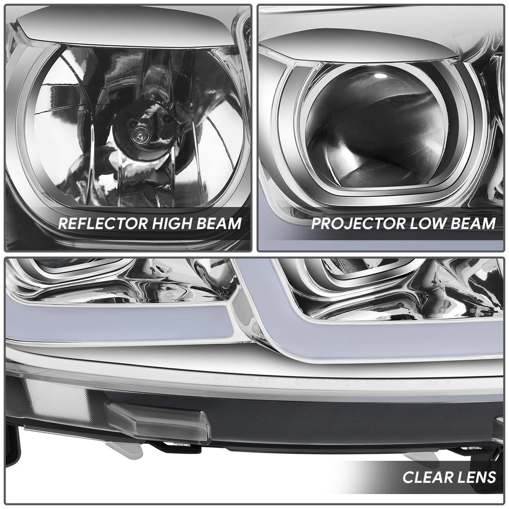 LED DRL + Signal Projector Headlight for Jeep Grand Cherokee (2011–2013)