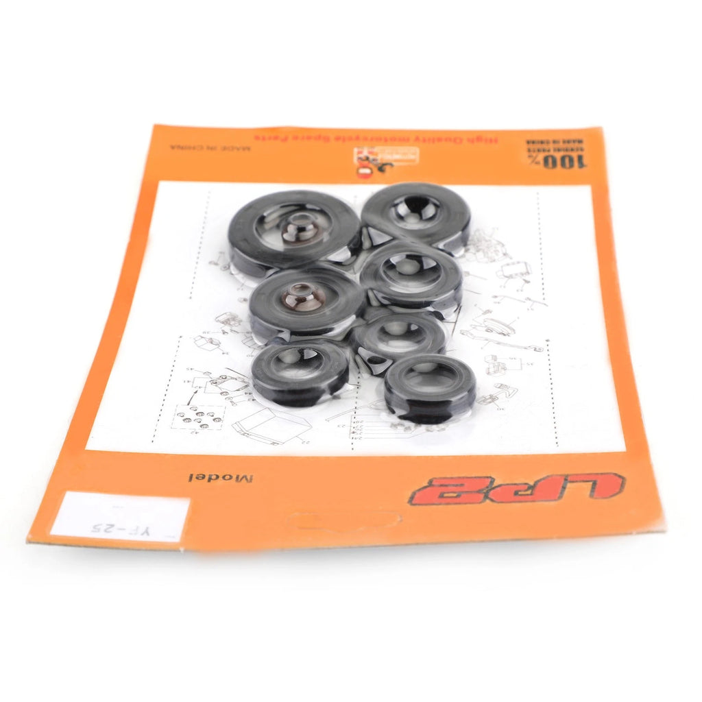 Set of 9 Engine Oil Seals for Honda XL200R XL185 XL185S (1979–1993)