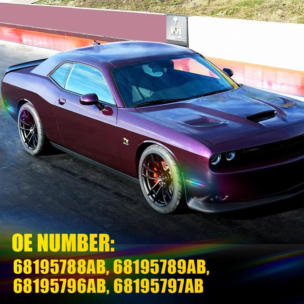 4X RGB LED Side Markers for Dodge Challenger (2015–2023) 68195788AB