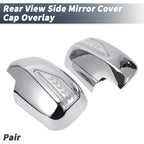 Pair Rearview Mirror Cover Overlay Chrome for Lexus RX330 RX350 (2003)