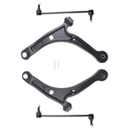 Set of 2 Front Suspension Lower Control Arms Sway Bar Kit for Honda Pilot MDX (2006–2008)