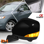 Power Heated Blind Spot Camera Memory Side Mirror Left for Nissan Quest (2011–2014)