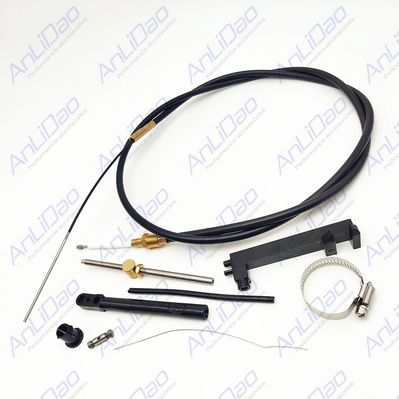 Shift Cable Kit with Gasket for Mercruiser Alpha One Gen 1 II (865436A03)