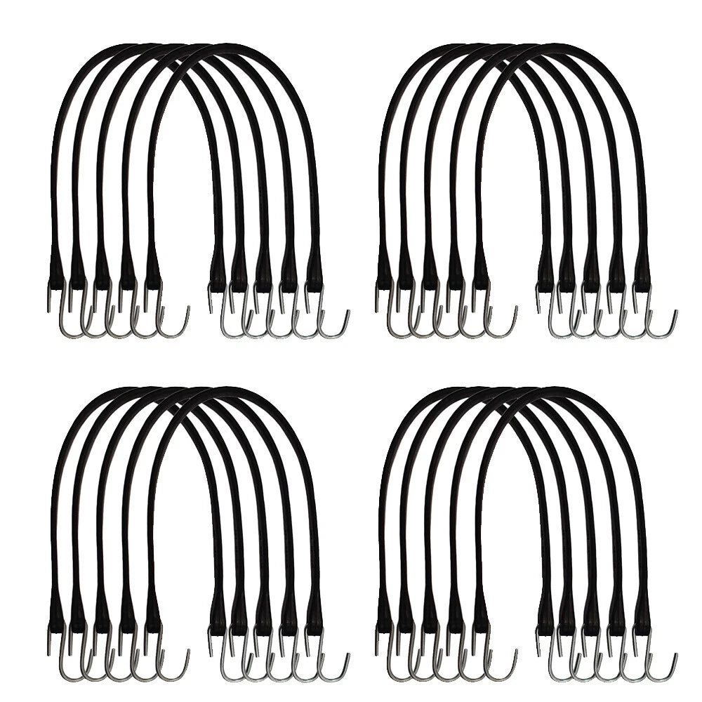 Set of 20 Heavy Duty Bungee Straps for Cargo Truck Trailer (21")