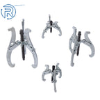 Set of 4 Gear Pullers for Automotive Mechanic (3" 4" 6" 8")