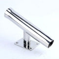 2X Stainless Steel Fishing Rod Holder Wall Mounted 20°