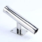 2X Stainless Steel Fishing Rod Holder Wall Mounted 20°
