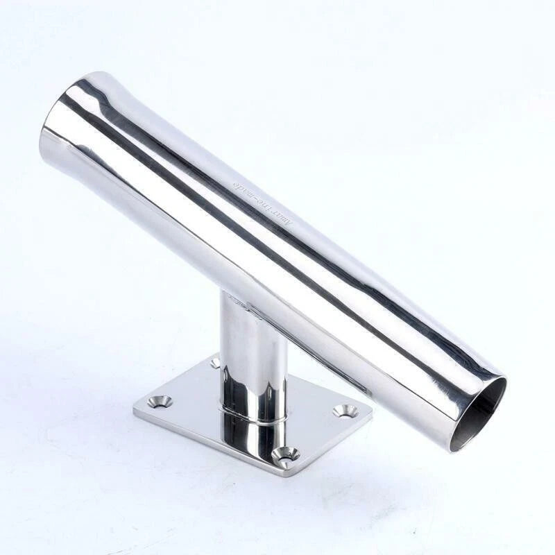 2X Stainless Steel Fishing Rod Holder Wall Mounted 20°