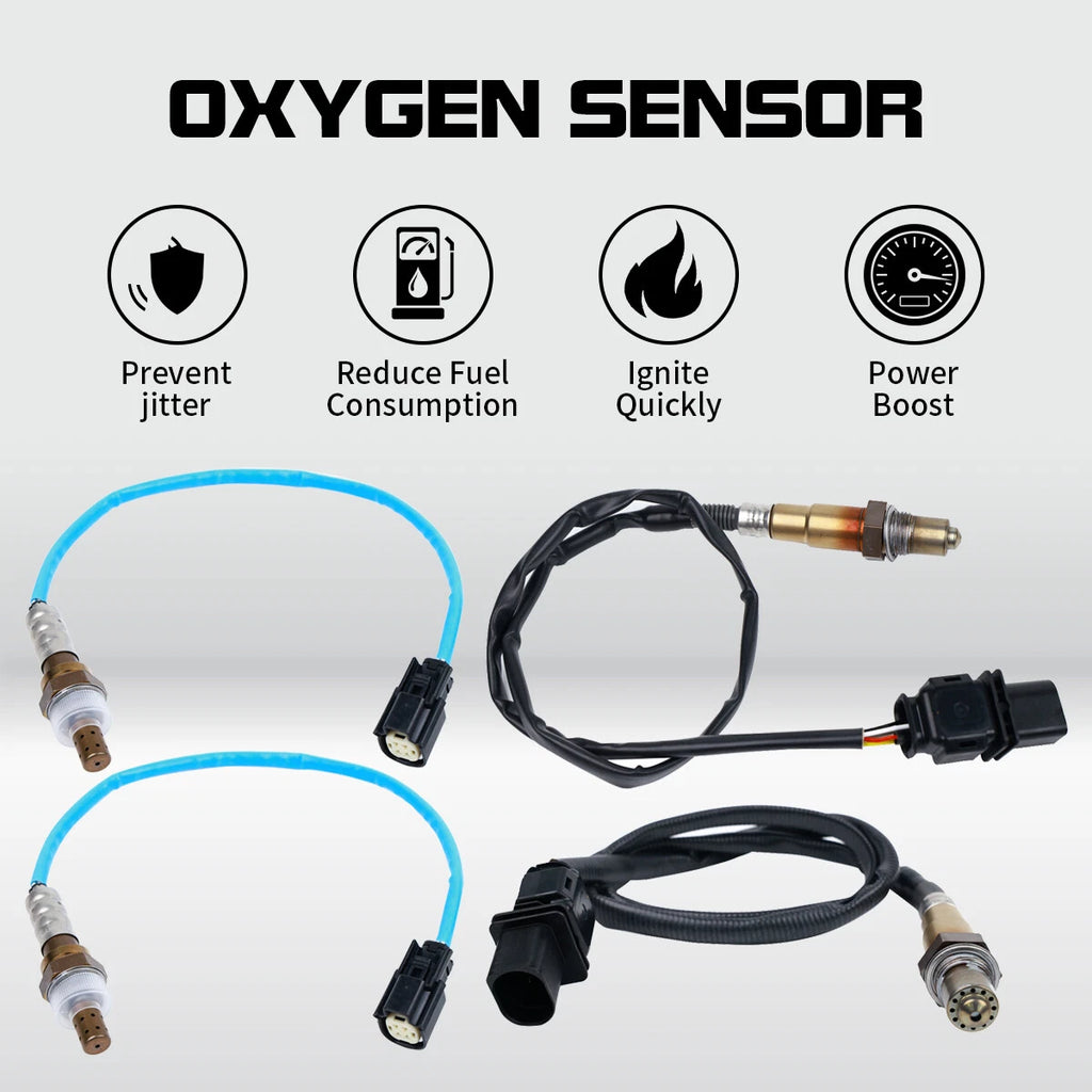 Set of 4 O2 Oxygen Sensors for Ford F-150 3.5L Turbocharged (2011–2014)
