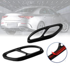Exhaust Tail Pipe Mufflers Covers for Mercedes-Benz A Class A200 (2016-2019)