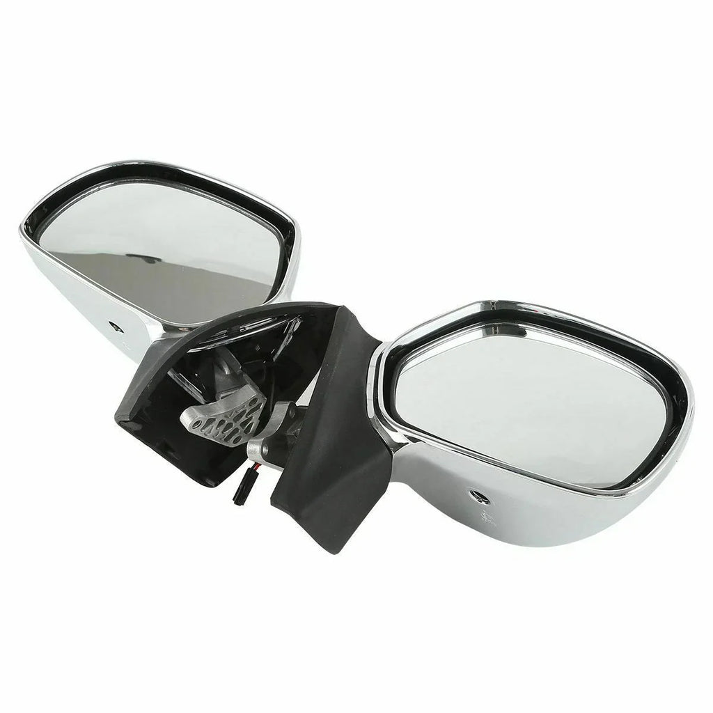 Chrome Rear View Mirrors Clear Lens for Honda Goldwing GL1800 (2001-2017)