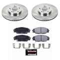 2X Brake Disc and Pad Kit for Honda Civic RSX
