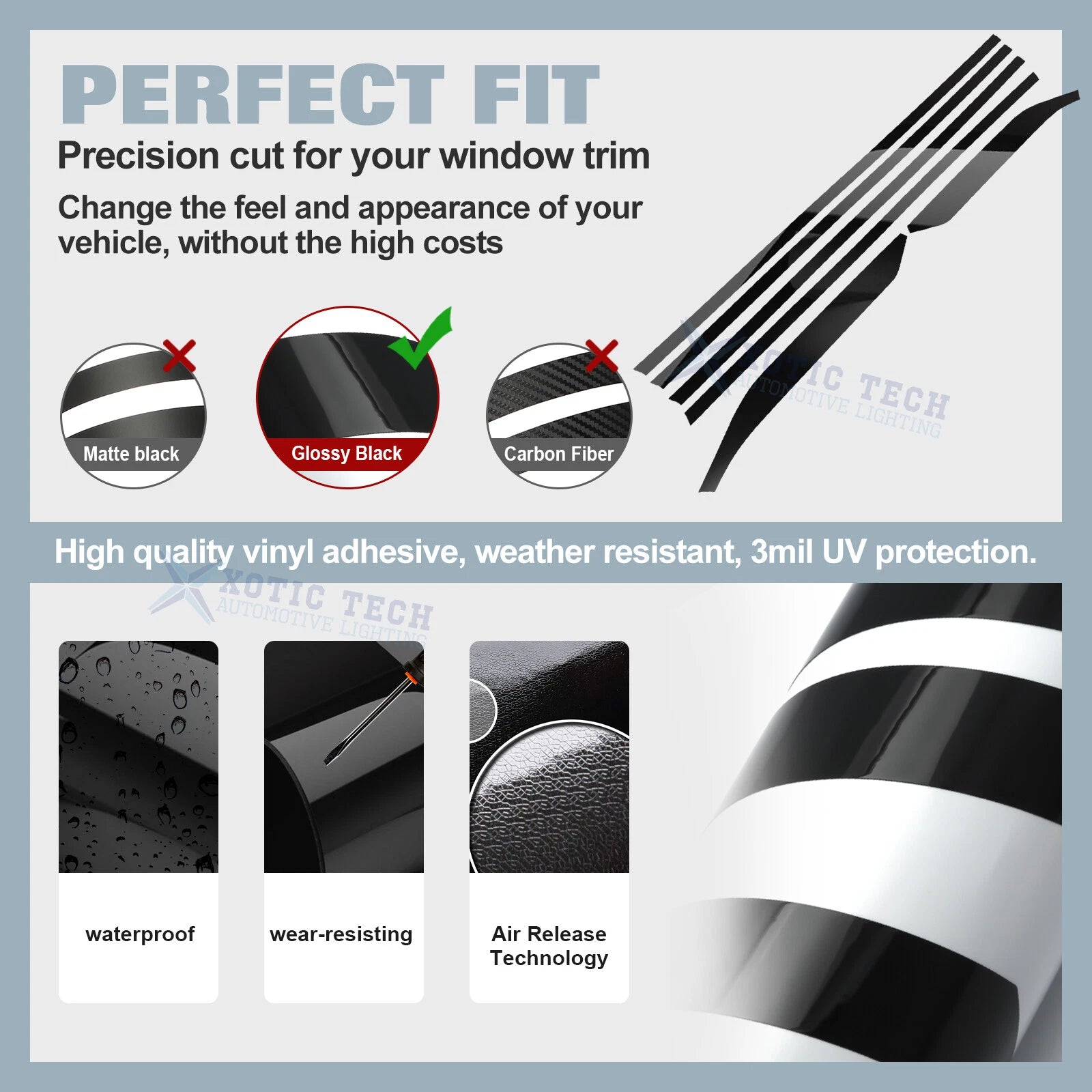 Blackout Window Cover Decal for Nissan Altima (2019-2025)