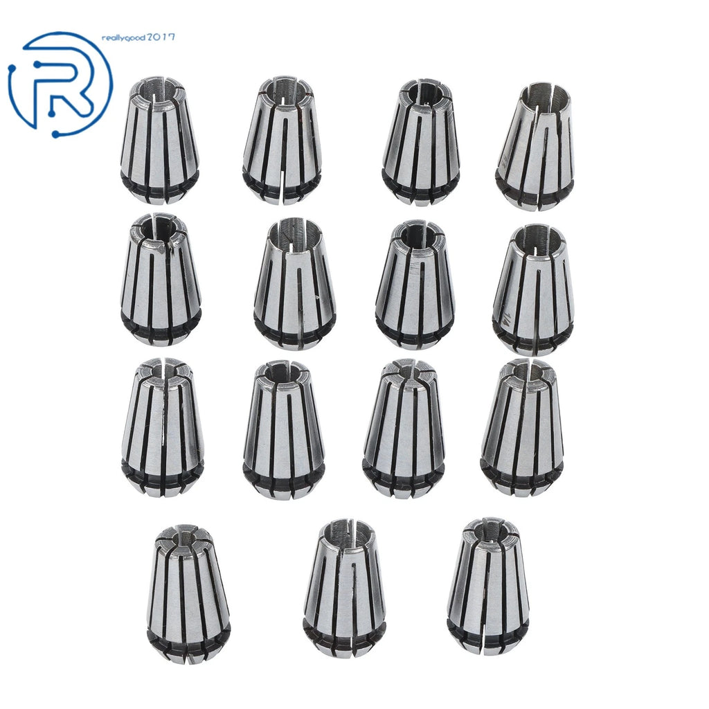 19Pcs ER11 Spring Collet Set for CNC Milling