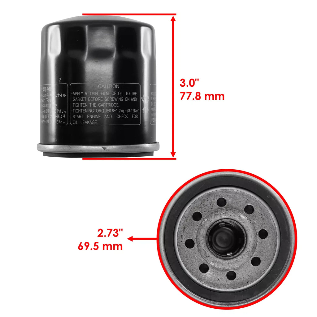 Oil Filter for Yamaha (5GH-13440-00-00, 5GH-13440-10-00, 5GH-13440-30-00)
