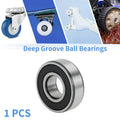 6202-2RS Deep Groove Ball Bearing for Scooter Skateboard Wheel (15x35x11mm)