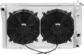 3 Row Aluminum Radiator + Fan Shroud for Chevy S10 Blazer, Corvette (1982–2002)