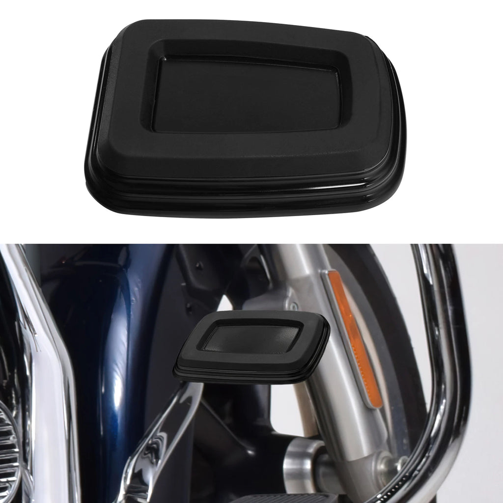 Rear Brake Pedal Pad Cover for Harley Touring Softail (1980–2017) Black