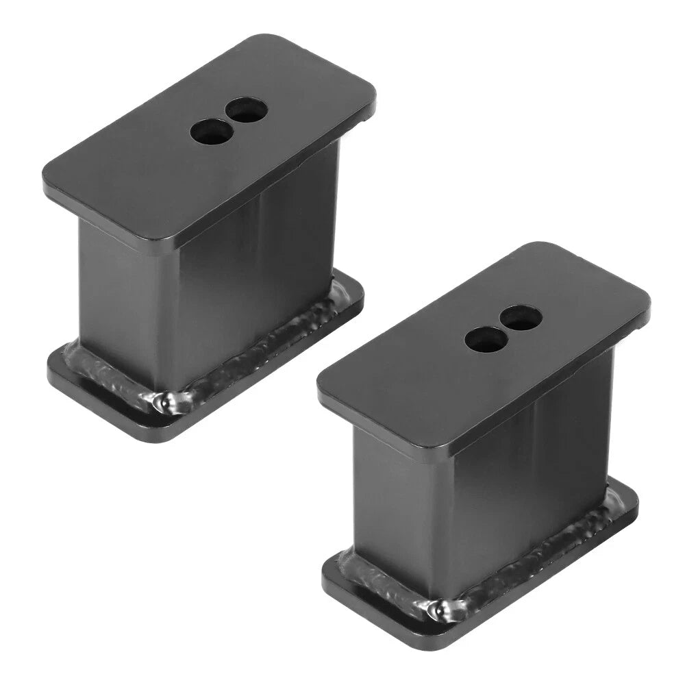 4" Rear Lift Blocks Kit w/ Ubolts for Chevy GMC Pickup (2007–2018)