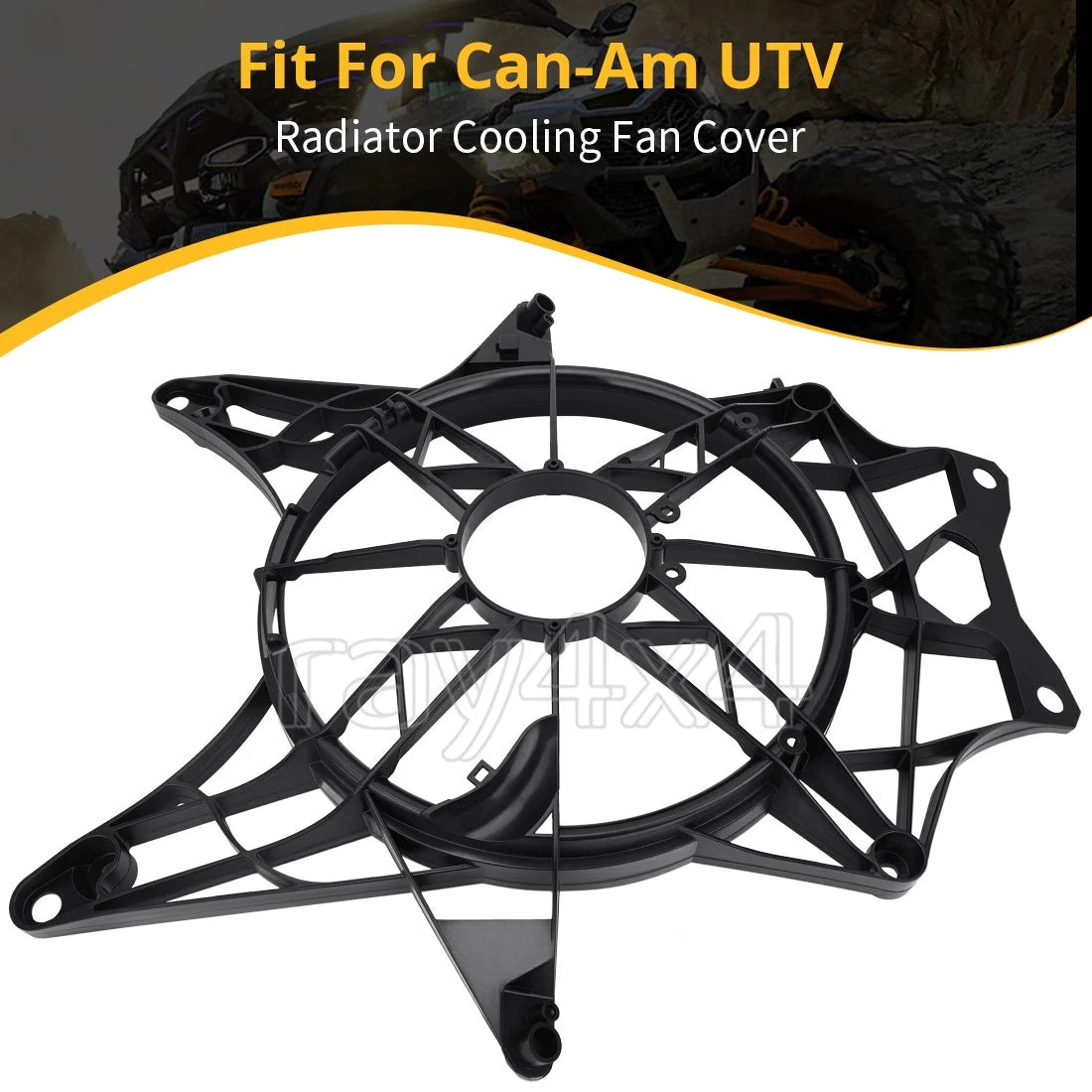 Fan Cover Frame for Can-Am Maverick X3 R RR Turbo Max RR (2017–2023)