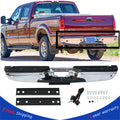 Chrome Rear Step Bumper for Ford F250 F350 Super Duty (1999–2007)