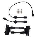 Ignition Coil and Spark Plug Wire Set for Mazda Protege5 (2002–2003)