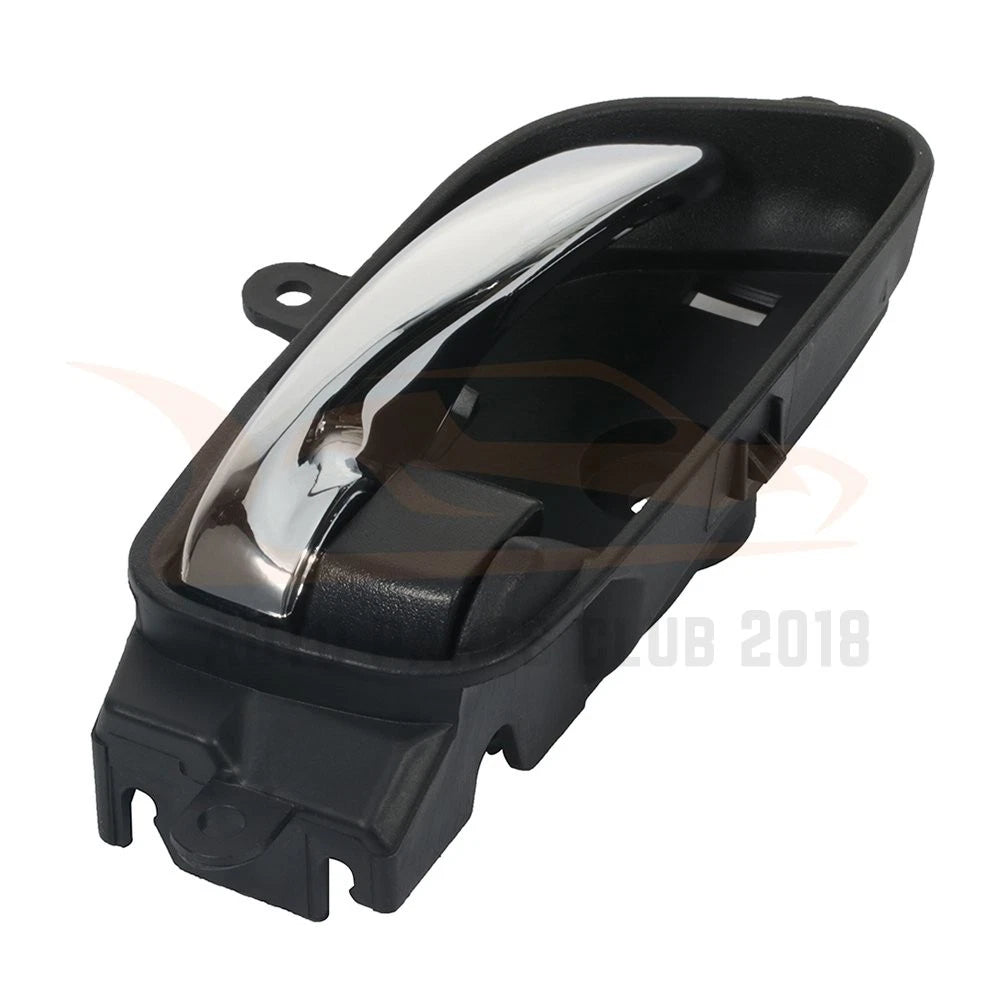 Right Side Door Handle for Nissan Altima, Pathfinder (Black & Chrome)