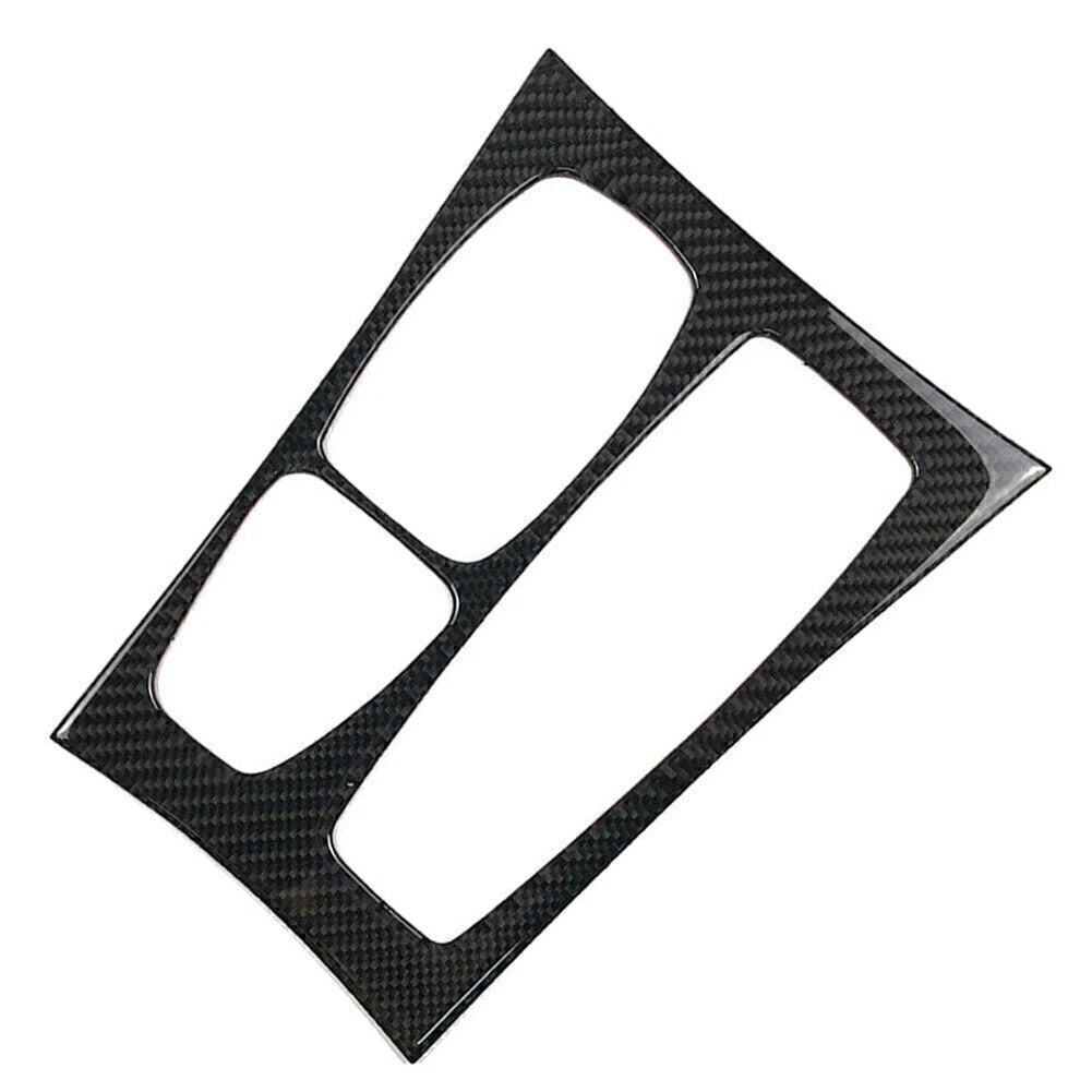 Carbon Fiber Gear Shift Box Panel Trim for BMW X5 E70 X6 E71 (2008–2014)