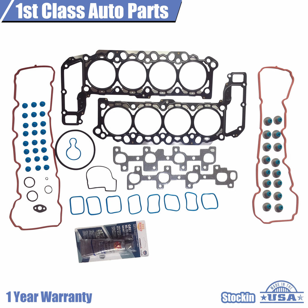 Head Gasket Set with Bolts for Jeep Dodge Dakota Chrysler Aspen (2004–2007)