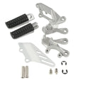 Set of 2 Front Rider Driver Foot Pegs Bracket for Kawasaki Ninja ZX14R (2006–2023)