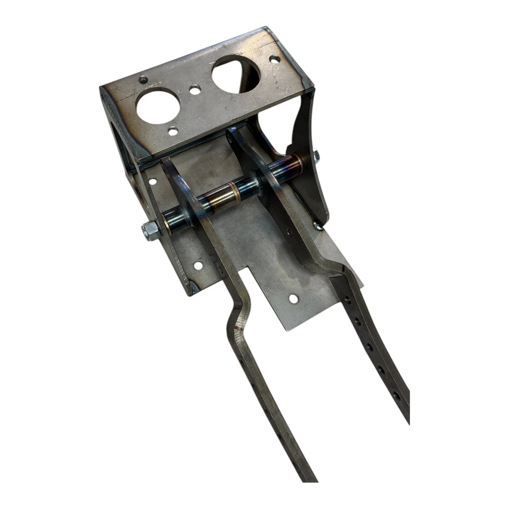 Reverse Drilled Firewall Mount Clutch Pedal Assembly for Hot Rods (180)