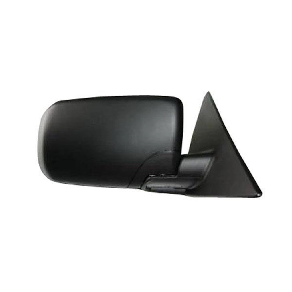 Replacement Ready to Paint Passenger Power Door Mirror w/Heated Glass w/o Memory