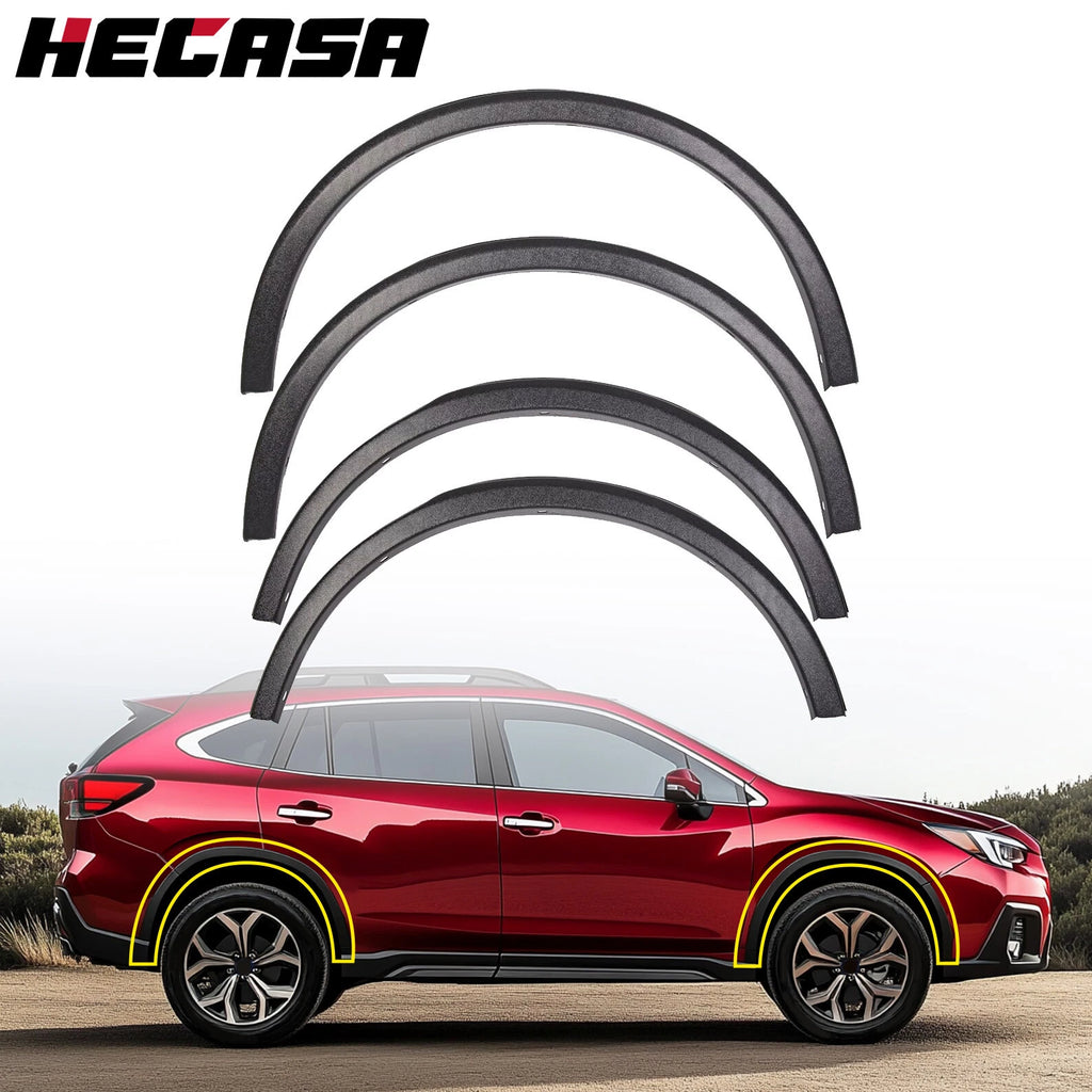 Set of 4 Wheel Arch Fender Moldings for Subaru Outback (2015–2019) E201SAL000