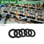 Oil Seal for Rotary Shaft (50x75x8mm) NBR Rubber High Pressure
