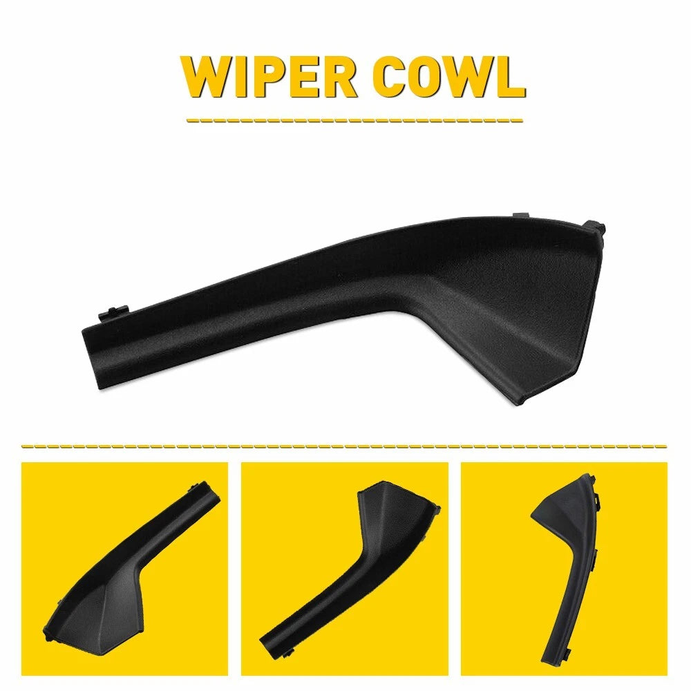 2X Front Windshield Wiper Cowl Cover for Nissan Versa Hatchback (2007–2012)