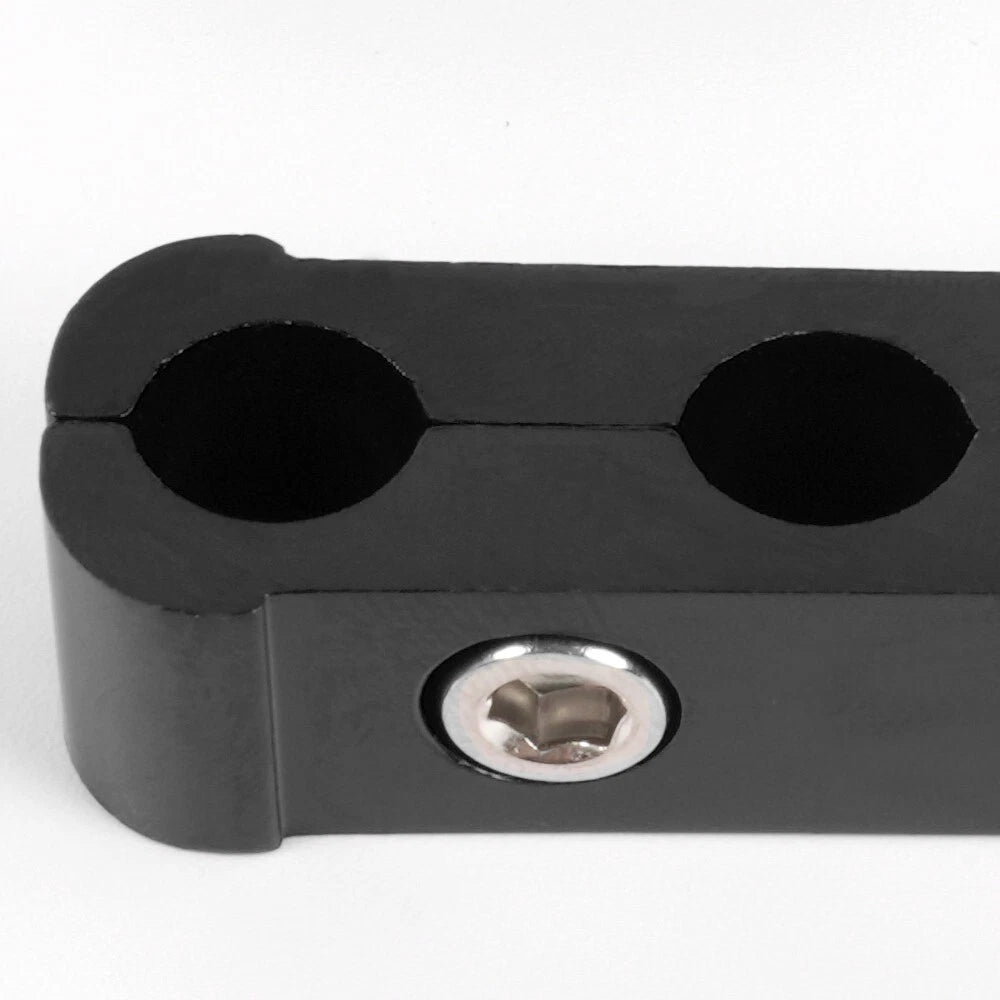 Set of 3 Black Engine Spark Plug Wire Separator Clamps for Automotive
