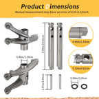 Valve Rocker Arm Shaft Kit for Honda Sportrax TRX300EX TRX300X TRX250X (1993–2009)