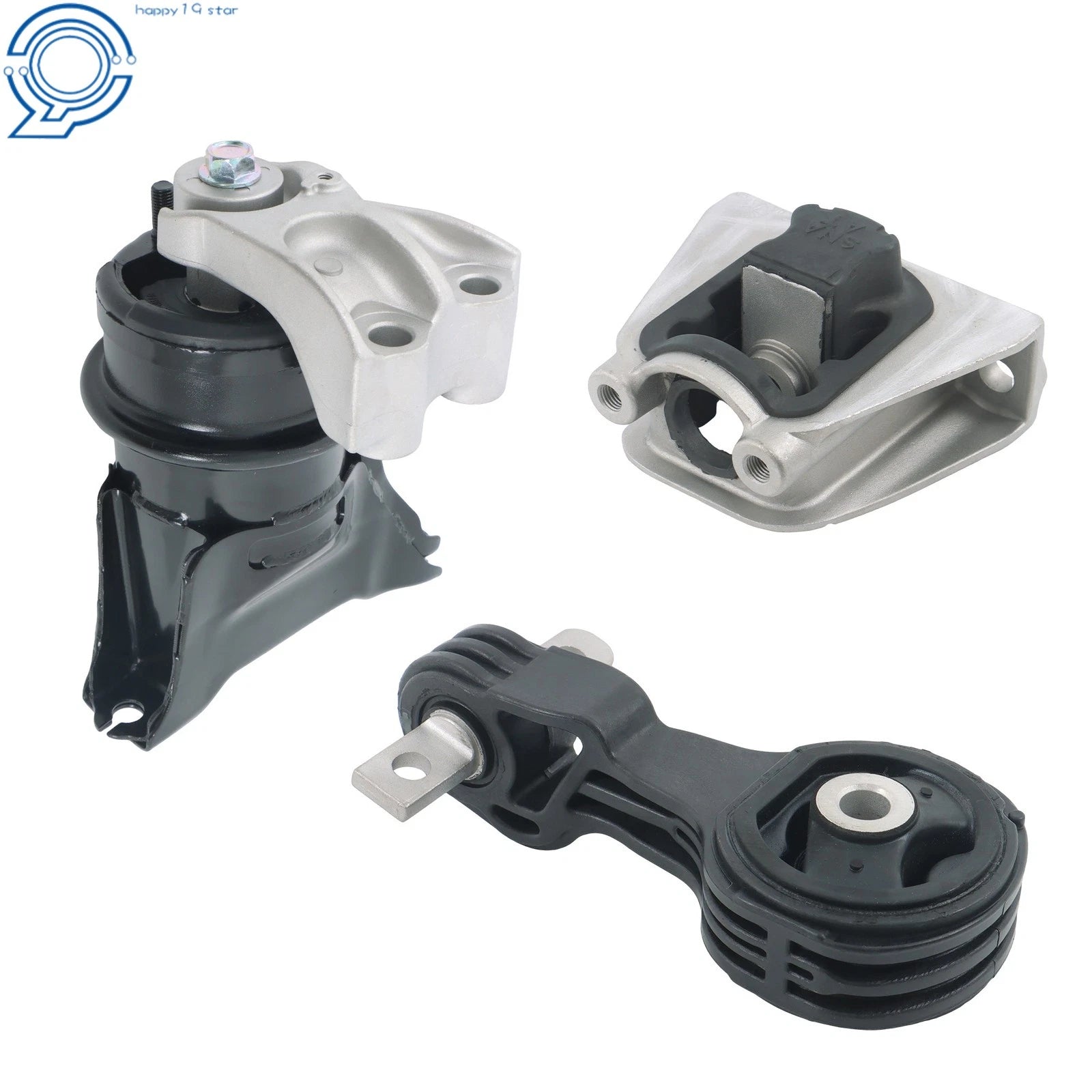 Engine Motor Mount Kit Set of 2 for Honda Civic Hybrid (2006–2011) 1.3L