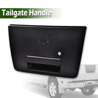 Tailgate Rear Handle for Nissan Titan (2004–2012) Black with Emblem Provision