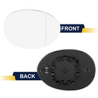 Heated Mirror Glass w/ Backing Plate Right Side RH for Mini Cooper (2014–2020)