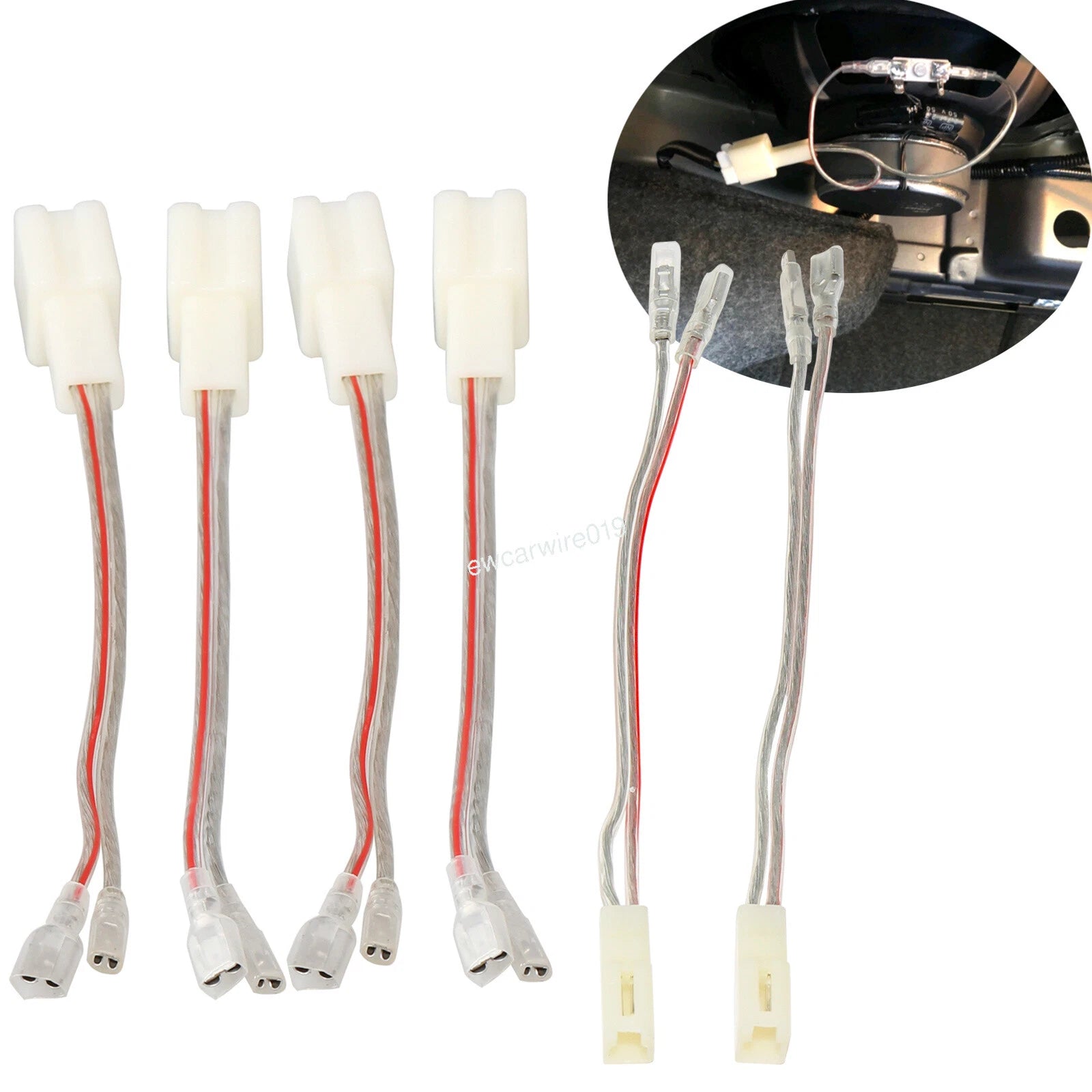 Dash Tweeter Door Speaker Wire Harness Adapter for Nissan Altima 370Z (2009–2011)