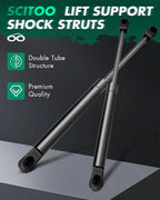 2X Rear Trunk Lift Supports Gas Struts for Hyundai Sonata (2002–2005)
