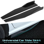 Left/Right 29" Lower Rear Side Skirt Winglets Diffusers Extension (Universal Fit 1990-2024)
