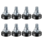 Set of 8 Threaded Furniture Levelers for Stable Furniture