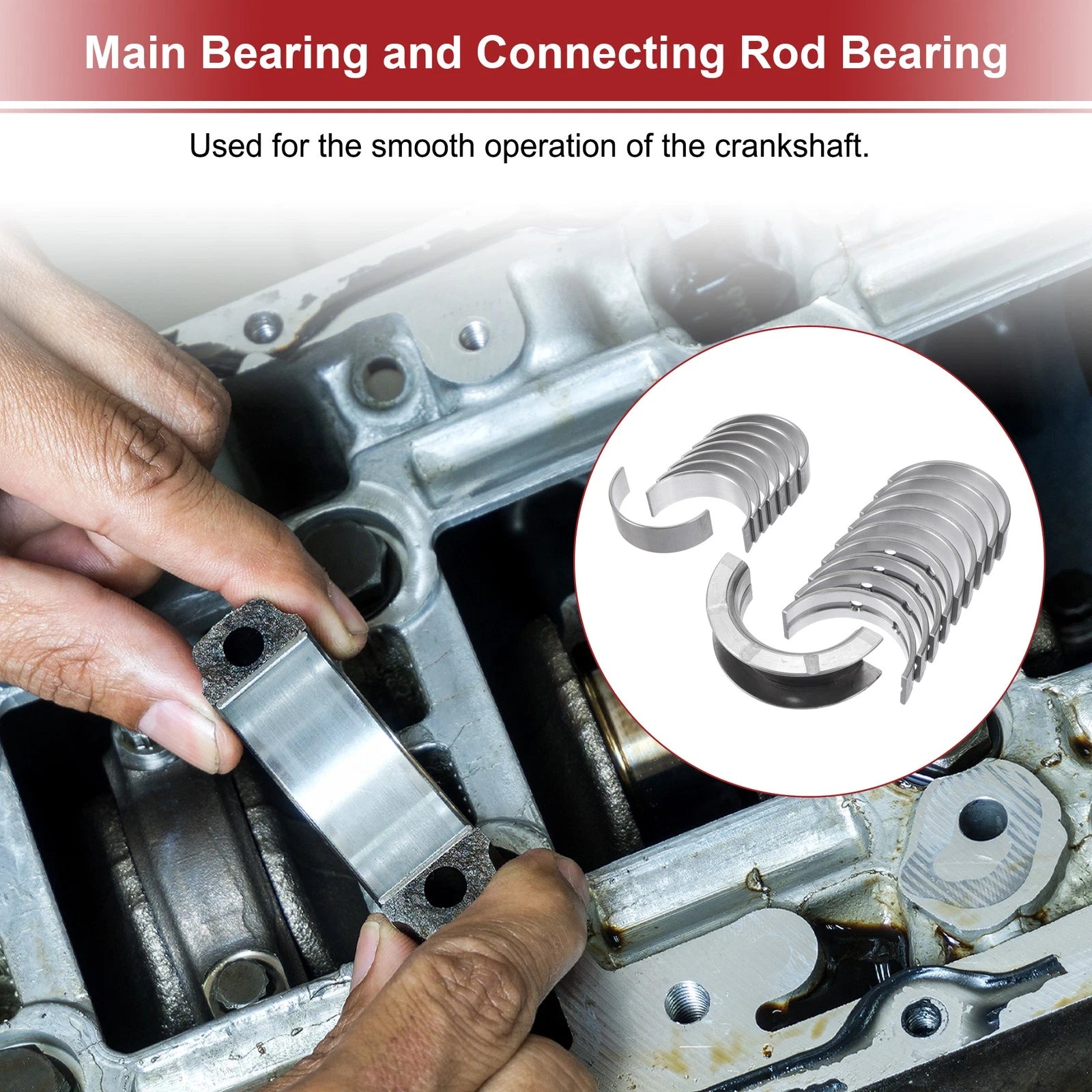 Main Bearing and Connecting Rod Bearing Kit No.LFY111SEO for Ford Mondeo (2001–2009)